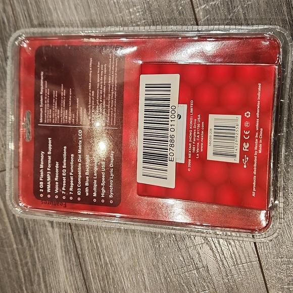 NWT Nextar 2 GB Digital MP3 Player MA588-20B - Picture 5 of 9